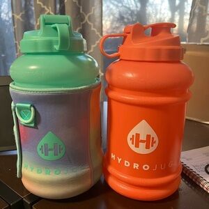HydroJug (2) with a case
